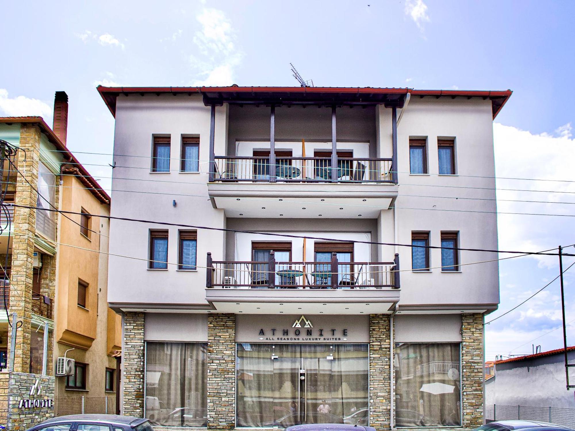 Athonite All Seasons Luxury Suites Ierissós Ngoại thất bức ảnh